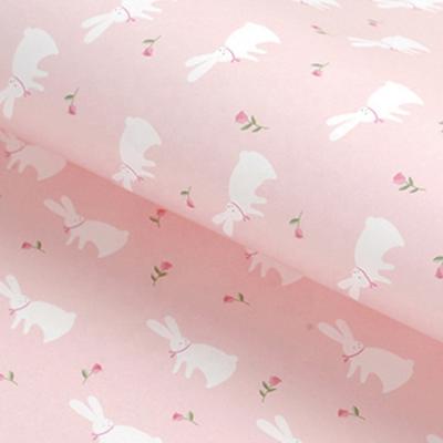 China Logo Printed Silicone Coated Paper Customized Disposable For Gift Wrapping Paper for sale