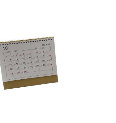 China 2019 Durable Wholesale Custom Table Desk Calendar Printing for sale