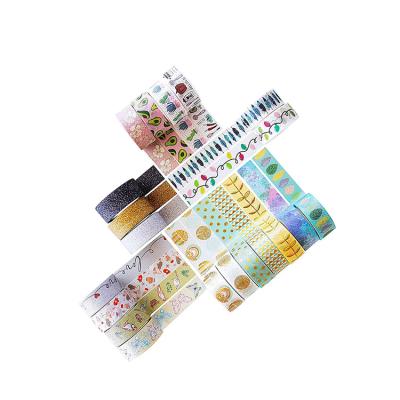 China Waterproof New Arrivals Colorful Custom Printed Cute Decoration Washi Masking Tapes Set for sale