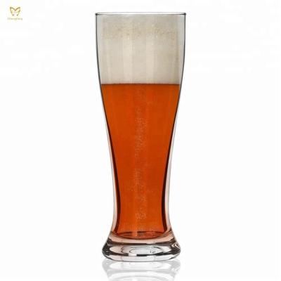 China Restaurants Appliances 14oz Pilsner Nucleated Tall Beer Glass for Better Head, Aroma and Flavor Hold - Craft Beer Glass for Beer Drinking Bliss for sale