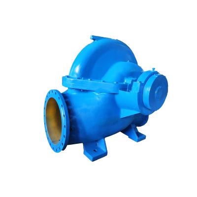 China Commercial Buildings Hydropower Station Split Casing Centrifugal Pumping Machine Double Suction Sand Water Pump for sale