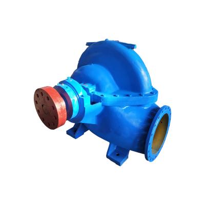 China Commercial Buildings High Power 500hp Shipping And Handling /os Double Suction Mining Electric Centrifugal Split Irrigation Water Pump for sale