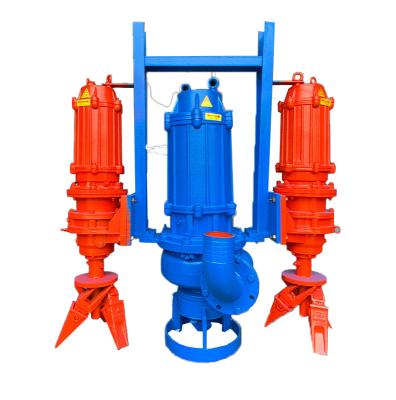 China High Efficiency Zjq Submersible Slurry Pump Chrome Alloy High Stirring Sand Pump Large Flow Non Blocking Vertical Sewage Pump for sale