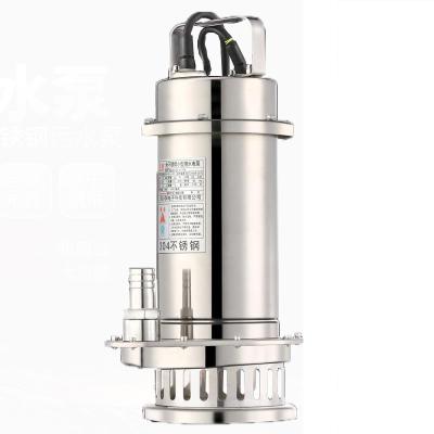 China WQ irrigation and agriculture series non clogging submersible water pump for agriculture, irrigation and wastewater treatment, etc. of extraction. for sale