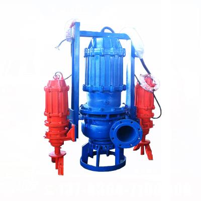 China High efficiency 4 inch suction dredge sand sewage pumps centrifugal submersible mud pump machine for river water for sale