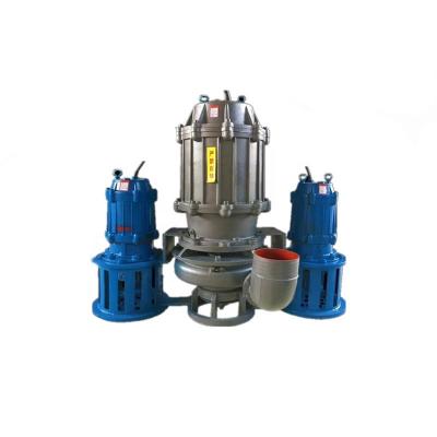 China Walker Pump Brand High Lift Zjq Series Cutter Dredging Suction Pump High Efficiency Agitator Sea River Stainless Submersible Sand Mud for sale