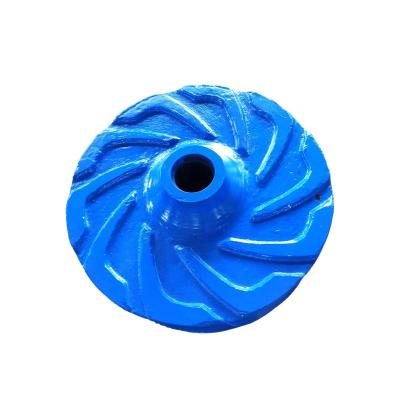 China Pumps Factory Customized High Chrome Wear Resistant Cast Iron Slurry Pump Spare Parts White Impeller for sale