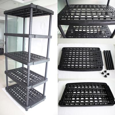 China Customizd G 3177 Factory Price Good Quality Display Shelving Racking Plastic /pp Tool Cases Shelf for sale