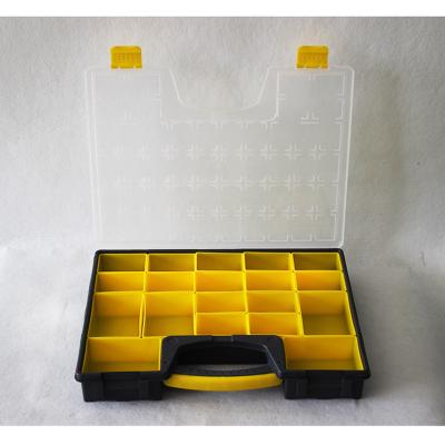 China GD2045 Removable Compartment Divided Compartment Plastic Storage Tool Suitcase Kit Box for sale