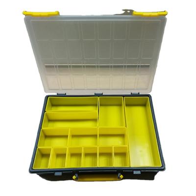 China Multifunction Organizer GD3133 Customized Colorful Plastic Handle Assorted Case For Small Parts for sale