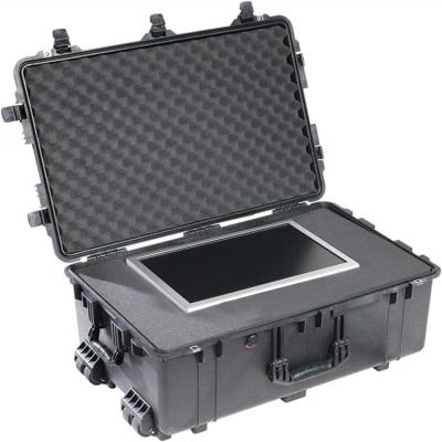 China Custom Waterproof Shock Proof PP Plastic Beauty Equipment Case Computer Instrument Or Camera Tool Suitcase for sale