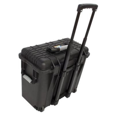 China Water Proof Shock Proof Trolley Crate Suitcase Tool Box Trolley Custom Hard Case with Wheels for sale