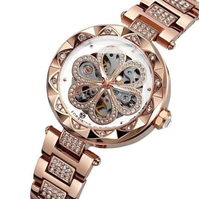 China Power Reserve 2021CW Water Resistant Luxury Automatic Wrist Customized Mechanical Watch Ladies Watches for sale