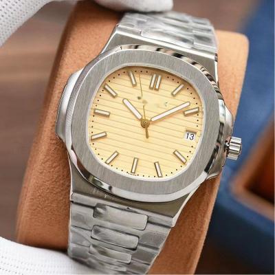 China CW 2021 Most Popular Luxury Men's Brand Watch Yellow Mirror Watch Day/Date Designer Watch for sale