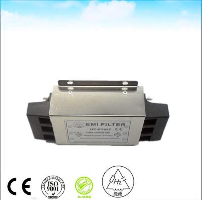 China 50ohm 220V Single Phase General Power EMI Noise Filter en venta