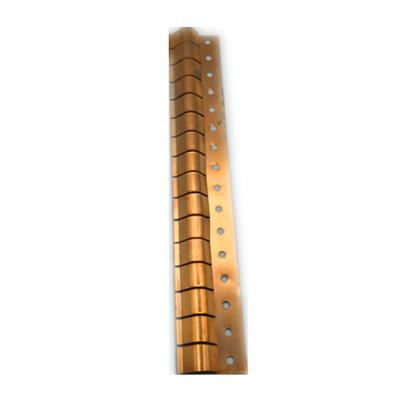 China Beryllium Copper Rf Fingerstock Shielding Emi Emc Gasket For Mri Faraday Cage for sale