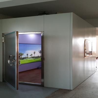 China Swing Galvanized Steel Rf Shielded Door For Mri Rf Shielding à venda