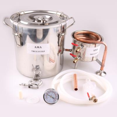 China 3Gal/12L distiller, factory alcohol copper distiller, making wine kits for sale