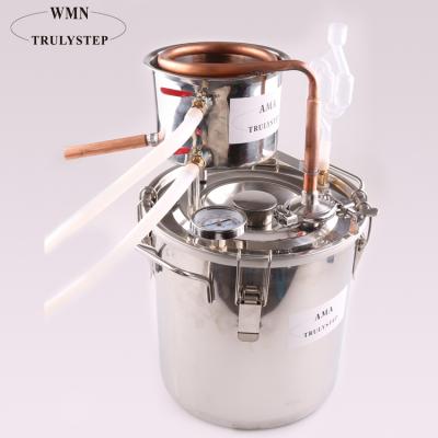 China Factory 30L Liquor Still Copper Distiller, Column Distiller, Alembic Distiller for sale