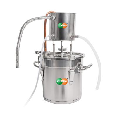 China From Factory DIY 3Pots 5Gal 20L Alcohol Still Bottom Home Alcohol Distiller Thickened Illegal Alcohol for sale