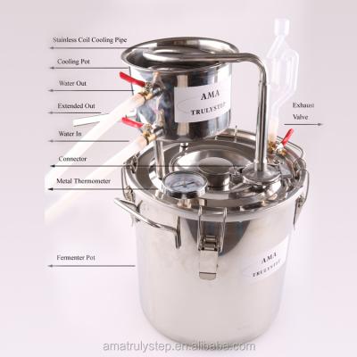 China DIY Plant 20 Liter Fermentation Home Water Distiller for sale