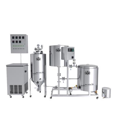 China Factory Full Set Beer Making DIY Home Beer Brewing Equipment 50L 100L for sale