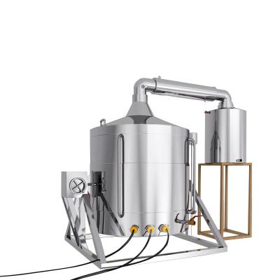 China Factory 220L Liquor Distiller Wine Making Equipment Alcohol Distiller for sale