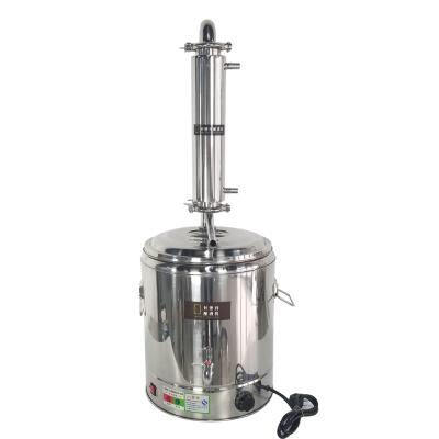 China Factory 20 L Rose Essential Oil Distiller Double Layer Essential Oil Distillation Equipment for Home for sale