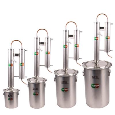 China Wholesale Factory 60L 304 Stainless Steel Water Alcohol Distillation Equipment for sale