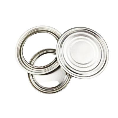 China 4liter Ring Bottom Cover D158 Die Size Tin Can Parts White Metal Lid for sale