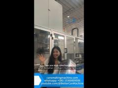 high speed 40cpm 1liter rectangular tin making machine food oil tin package production line