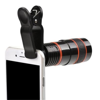 China Wholesale Universal Smart Mobile Phone Camera Lens Clip Set 8x Cell Phone Camera Zoom Lenses for sale