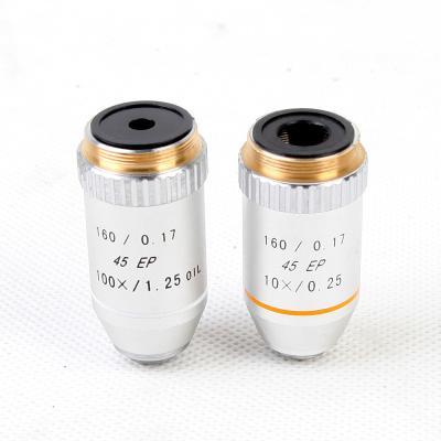 China microscope achromatic plan objective/long working distance microscope objective lens en venta