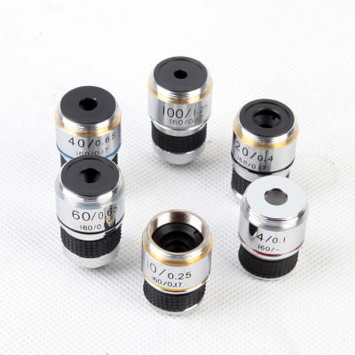 China Microscope achromatic plan objective/long working distance microscope objective lens for sale