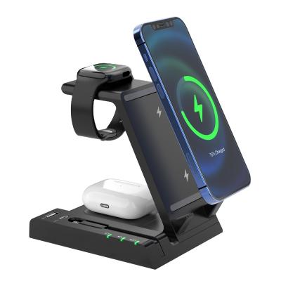 China Multi Device 6 in 1 Mobile Charging Station Phone Charging Stand en venta