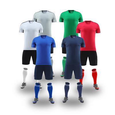 China Quick-drying Wholesale Original football clothes football set Football Uniform wear uniform Custom soccer kit Sublimation Soccer jersey for sale