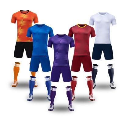 China Quick-drying Wholesale Direct Sales Sportswear Unbranded Football Jersey Customized Adult Youth Soccer Jersey For Training for sale