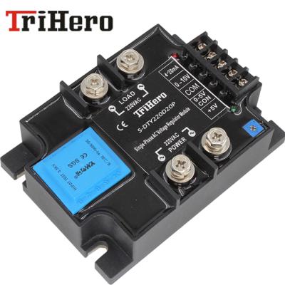 China Trihero 20A Sealed Thyristor Power Controller, Full S-DTY Module, PLC Use Power Single Phase Isolation AC Voltage Regulator Regulator for sale