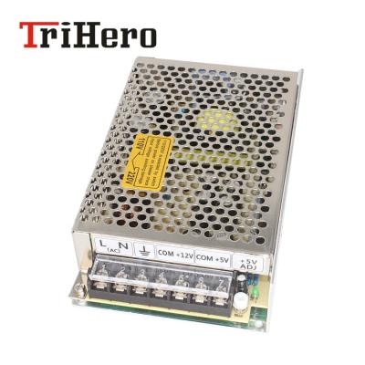 China D-60A 60W 5V 5A, 12V 3A Dual Output Switching Power Supply 159*97*38mm(L*W*H) for sale