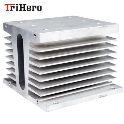 China Radiator F Shape Radiator Heating Core For Single Phase And Three Phase SSR Solid State Relay for sale