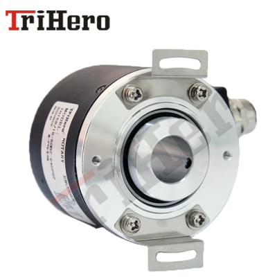 China Position measurement conveying belt to use outer diameter 58mm, shaft size 15mm hollow shaft incremental rotary encoder THT58/15 encoder for sale