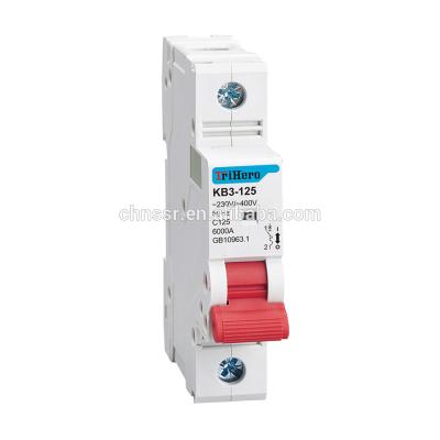 China 80A, 100A, 125A 10ka miniature circuit breaker (MCB), new patent product, nc100h other for sale