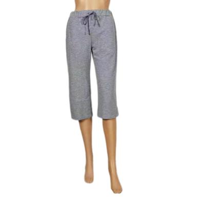 China Anti-wrinkle High Quality Women knit The little loop Pants Women Capri Pants for sale