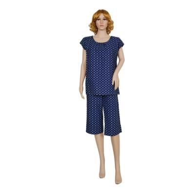 China OEM Breathable Women's Sleepwear Home Sleepwear 2 Piece Sleepwear for sale