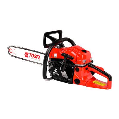 China Wholesale Gasoline 5200 Engine Single Cylinder 2-Stroke Cheap Gasoline Chainsaw In Indian for sale