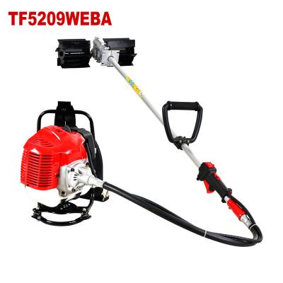 China Farms Gas 52cc Mini Backpack Multipurpose Power Weeder Supplier in Uganda for sale