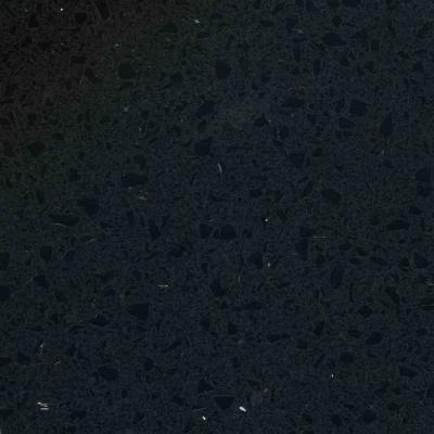 China Black Mirror  Artificial Quartz stone Slab Countertop for kitchen for sale