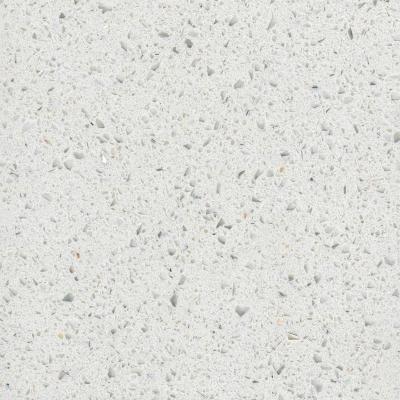 China White Mirror Artificial Quartz stone  Slab ,  Engineered Quartz Stone Countertop for sale