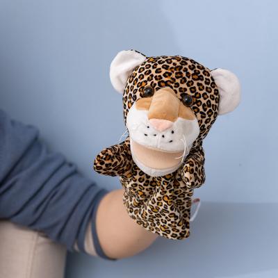 China New Design Durable Plush Finger Puppet Doll Cheap Funny Plush Dog Toy Hand Puppet for sale