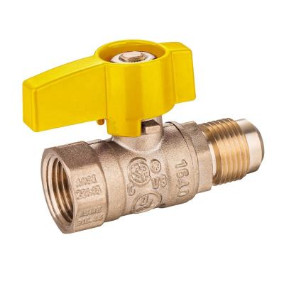 China High Quality Cheap Custom Natural Gas Valves FIP*FLARE 3/8